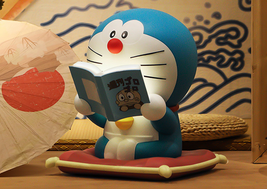 哆啦A夢漫畫時光觸控燈